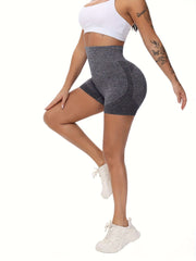 4pcs Yoga Shorts For Women, High Waist Workout Shorts, Women's Activewear