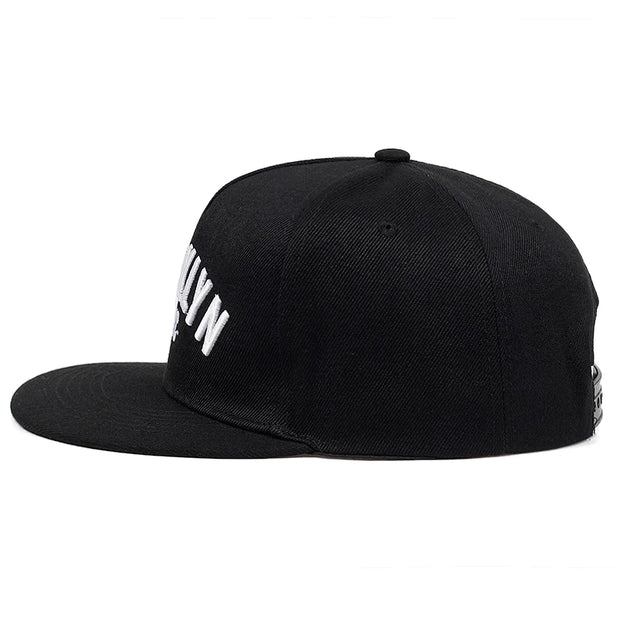 BROOKLYN letter embroidered snapback cap men fashion