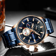 Mens Watches CURREN New Fashion Stainless Steel Top Brand Luxurye