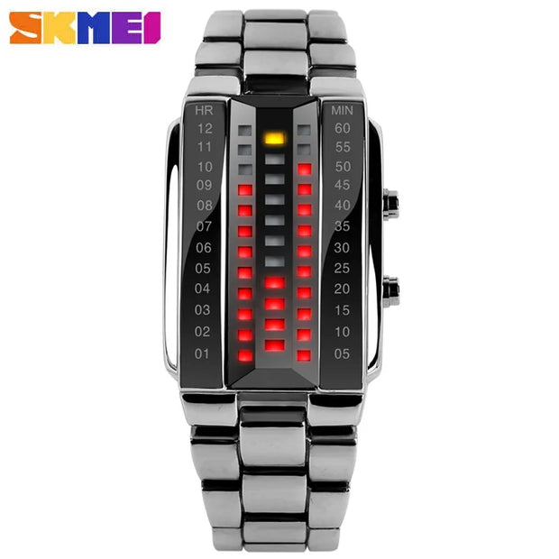 Luxury Men's Wristwatch Waterproof Men Fashion Stainless Steel