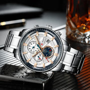 Mens Watches CURREN New Fashion Stainless Steel Top Brand Luxurye