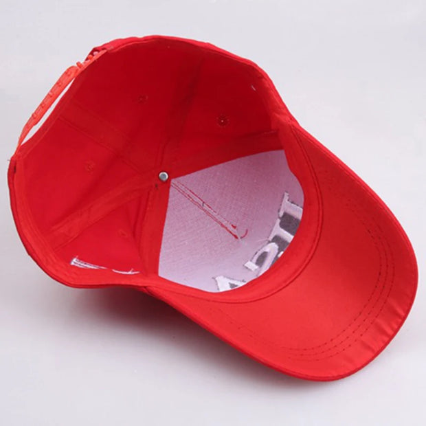 New Fashion USA Flag Embroidery Baseball Cap Men