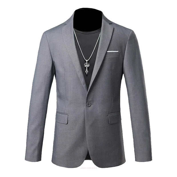 Fashion Solid Color High-end Brand Casual Business Blazer