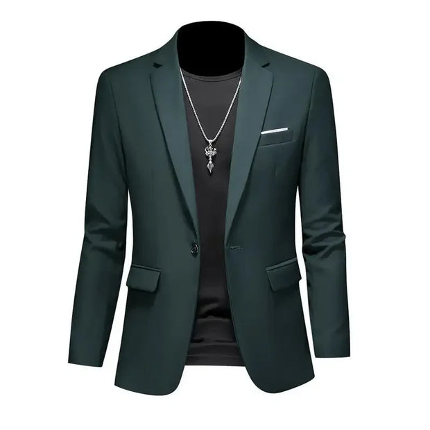 Fashion Solid Color High-end Brand Casual Business Blazer