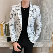 Men Blazer Spring Fashion High-quality Men Korean Version