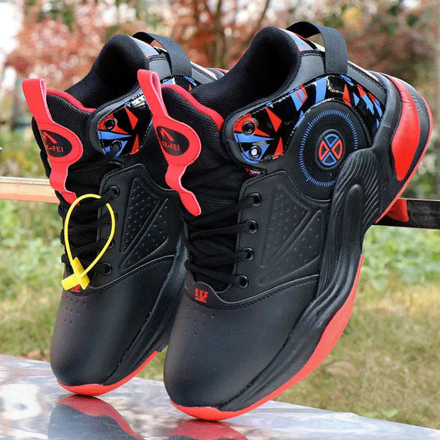 New Men's Basketball Shoes High-Top Sneakers Men Outdoor