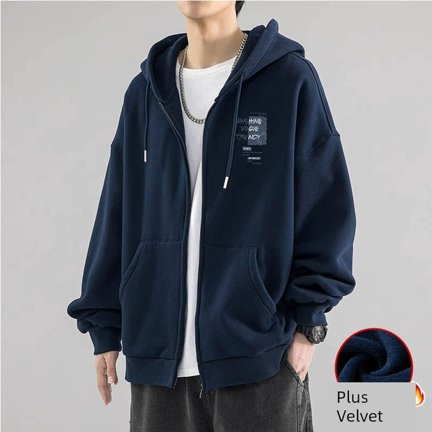 Spring Jacket Boys Casual Outwear Cardigan Sweatshirt