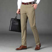 Fashion Men Business Office Suit Pants Spring Summer