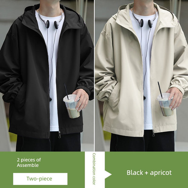 Trendy Spring and Autumn Boys Casual Jacket Shell Jacket