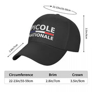 Men/Women Nationale Picole Hats Fashion Baseball Caps Polyester